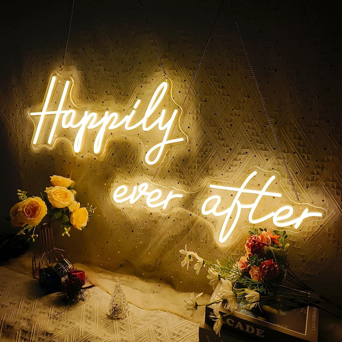 Happily Ever After Neon Sign Large